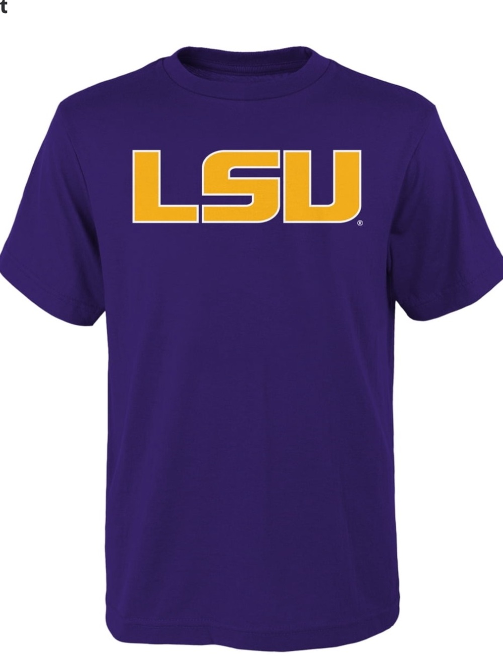 LSU Purple Logo T-Shirt